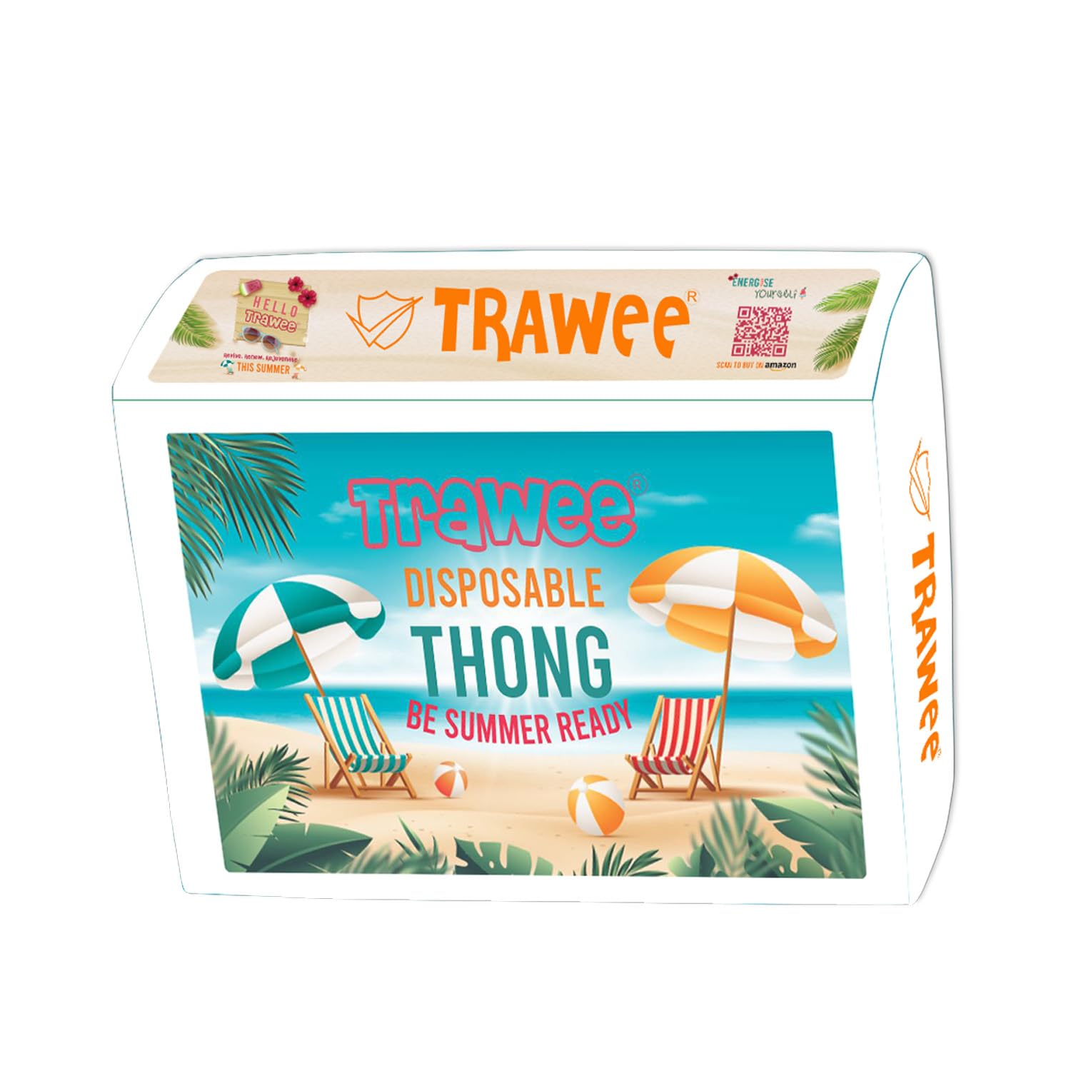 trawee (disposable underwears) Womens' Disposable Thong Panties (Pack of 5)-picture-12