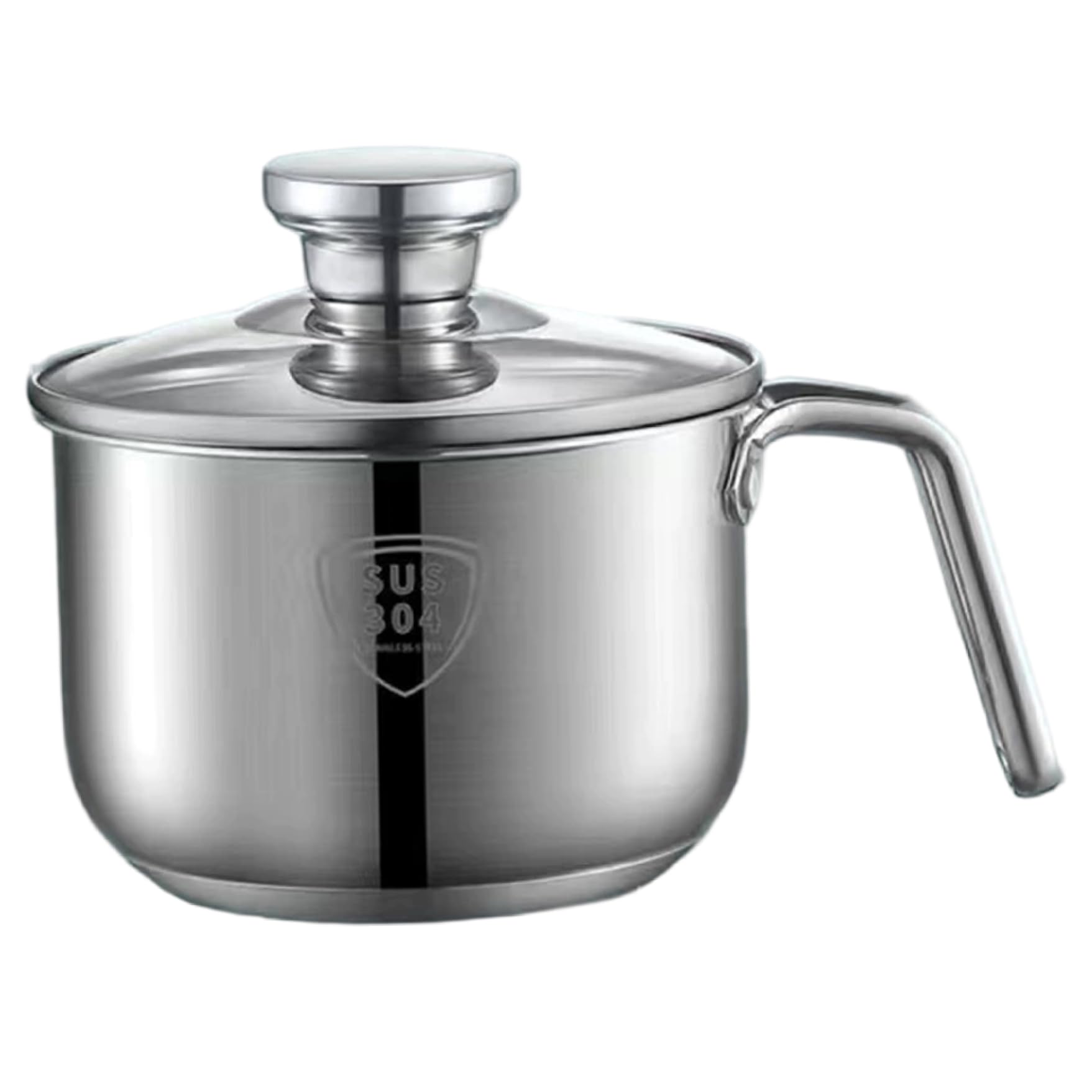 Casserole à lait 2.4 L en inox anti-goutte pour réussir toutes vos sauces