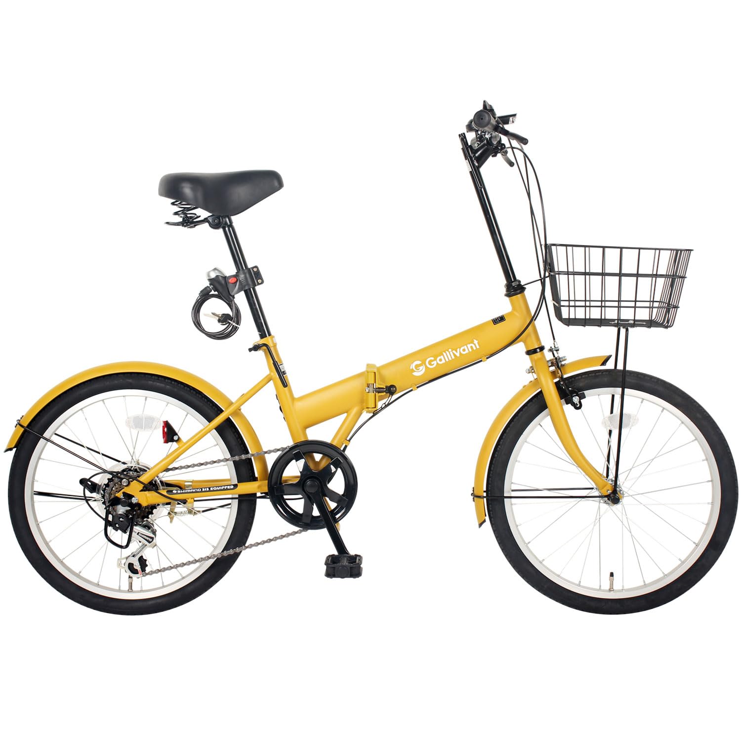 Amazon | Gallivant GV-06 自転車 折りたたみ自転車 20 インチ 6段変速