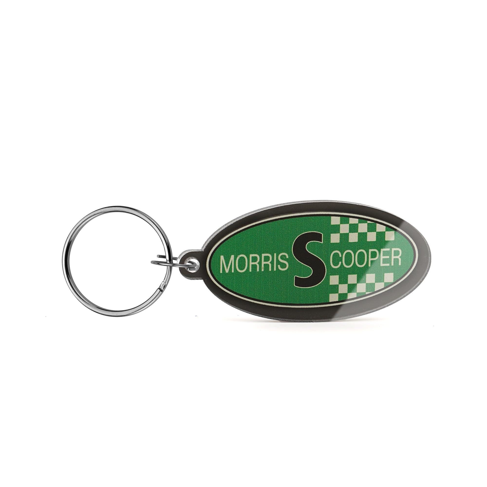 Morris Cooper S Keyring Classic British Car Keychain OFFICIAL LICENCED PRODUCT (Plain Packaging)
