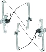 Vista 206 de TRQ Juego de regulador de ventana eléctrica delantera y motor compatible con Ford Ranger 1993-2011 1994-2009 Mazda B2300 1998-2001 B2500 1994-2007