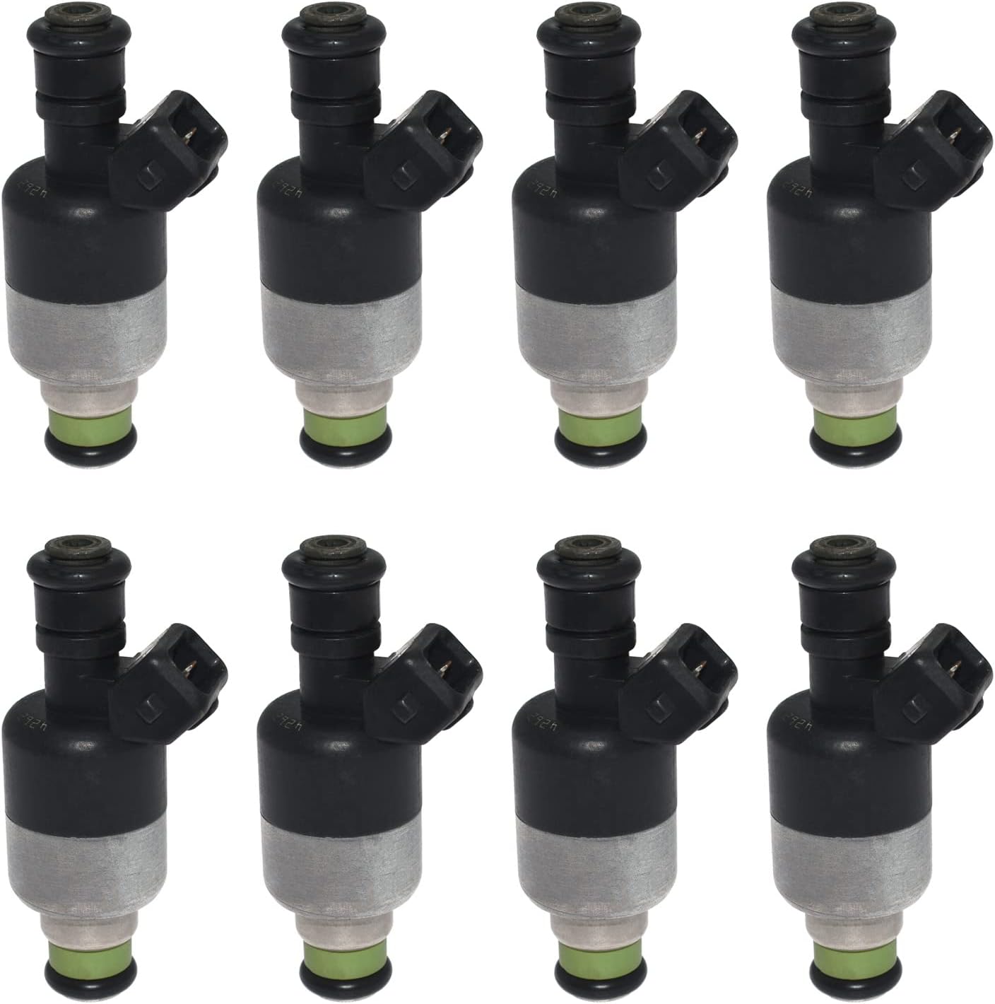 Fuel Injector Set of 8 Compatible with Chevy Express C2500 C3500 K2500 K3500 P30 GMC C2500 C3500 K2500 K3500 P3500 Savana 3500 7.4L 1996-2000 Replace Part # 17103146 17103146 17109826