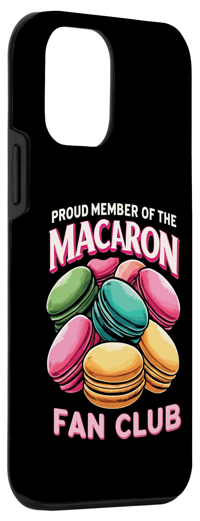 iPhone 12 mini Baking Macaron Lover Proud Member Of The Macaron Fan Club Case - Image 3