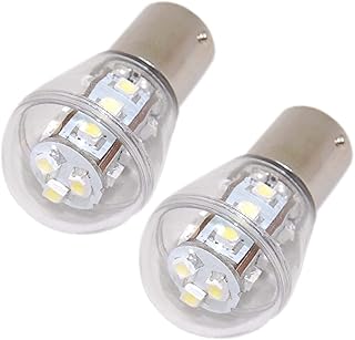 HQRP 2-Pack Headlight LED Bulb compatible with 925-0963 725-0963 1772001 725-0963P 725-0963 Ryobi 13AD678G034 13AN688G034, Yard Machines 13AC762F000 (2008) Lawn Tractor Headlamp