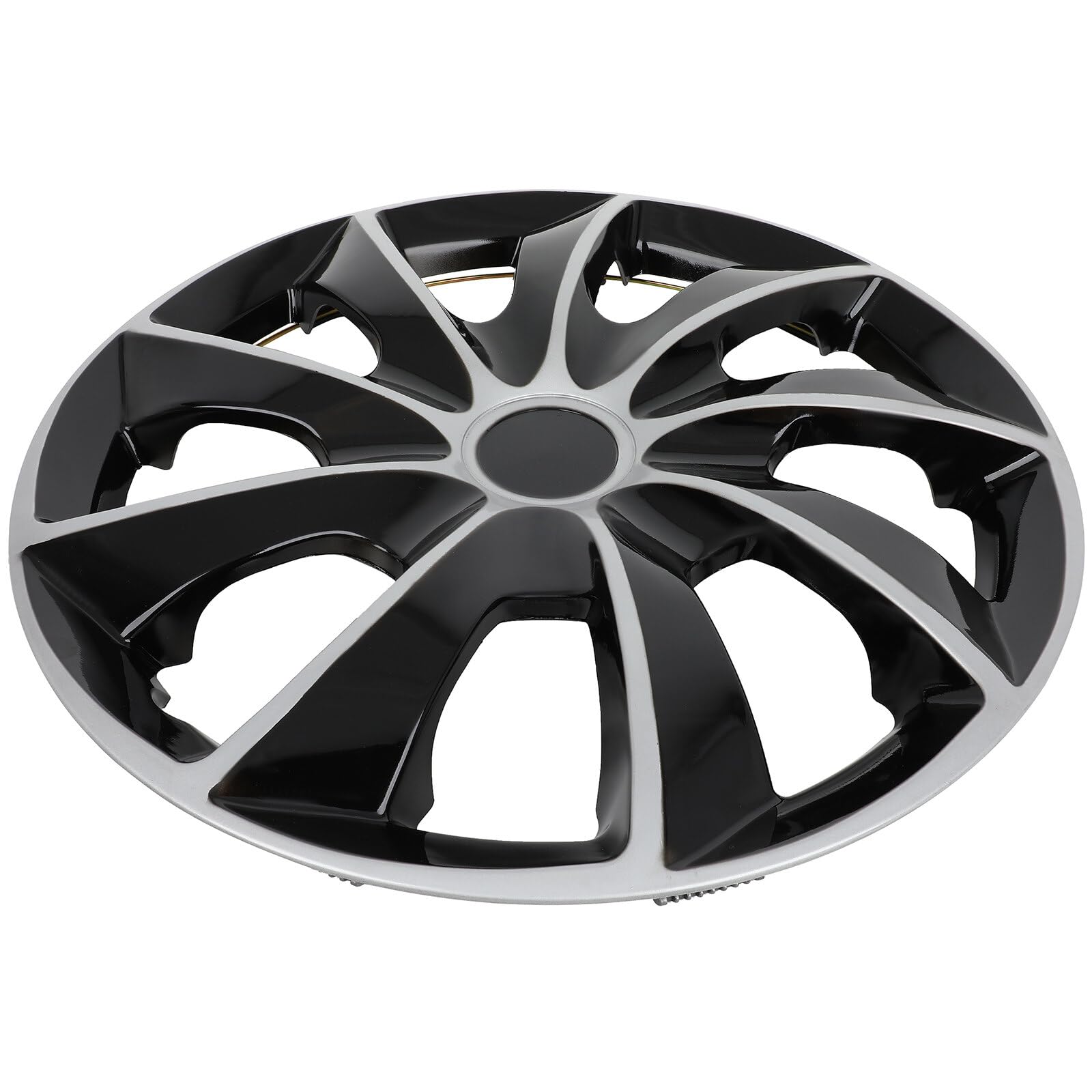 SCITOO Snap On Hubcap Rim 15 inch Auto Tire Replacement Exterior Cap OEM Steel Wheel Hubcaps Wheel Cover