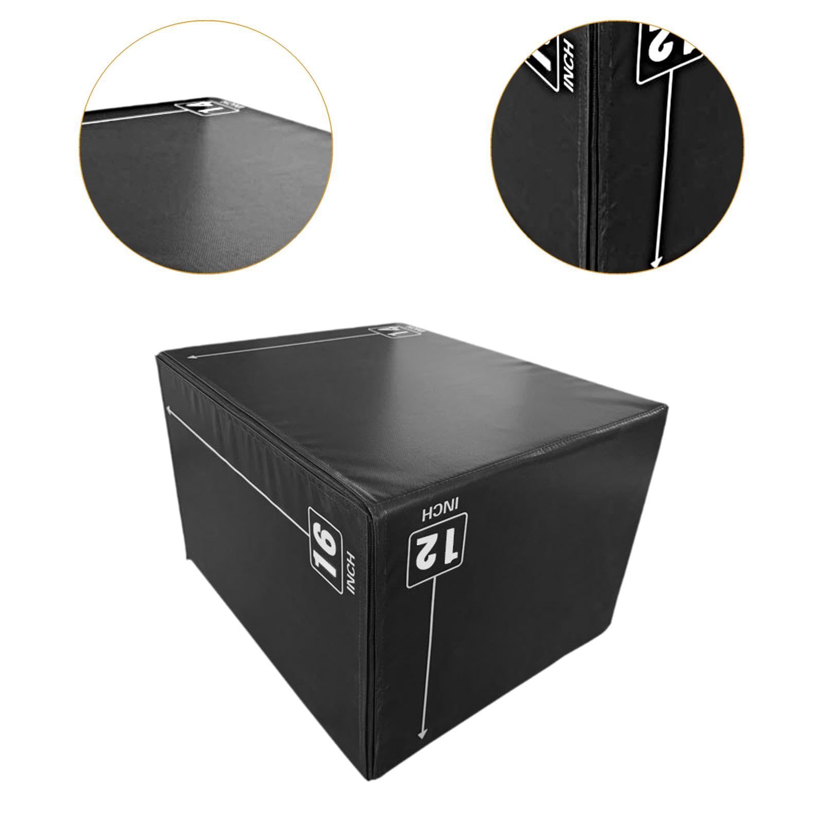 KESOTO Jump Box Step Box Ejercicio Plyométrico Caja Saltos Fitness Material PVC Perla Diseño Innovador Amortiguación Adecuado para Adultos Niños Entrenamient