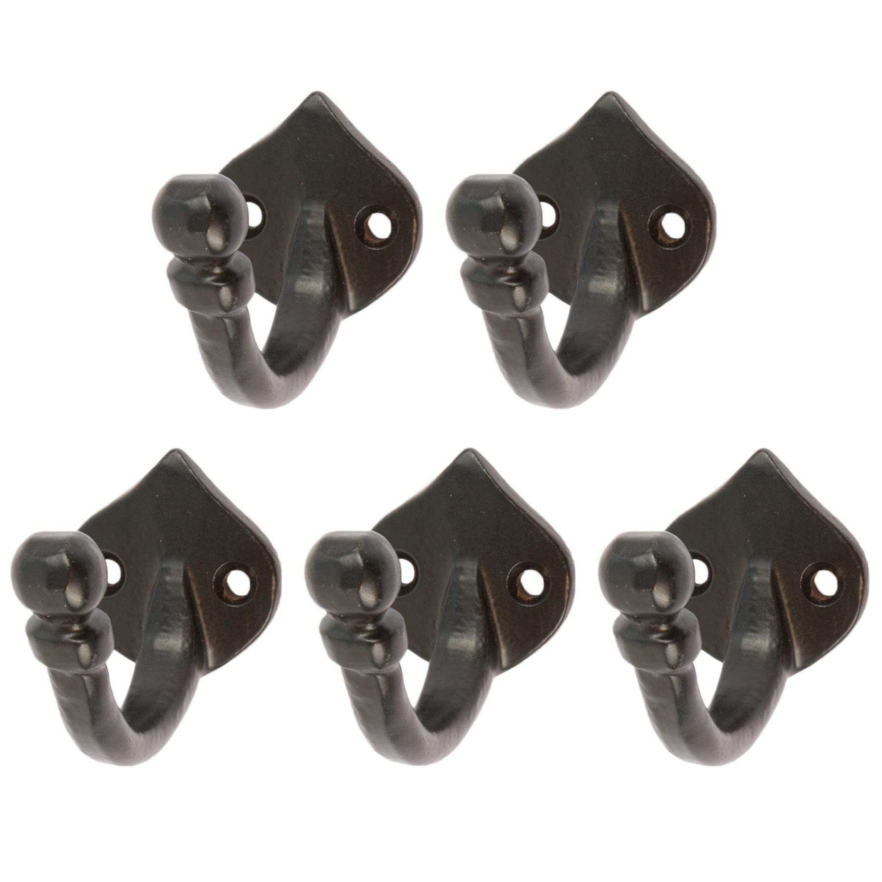 Hammer And Tongs Black - Arrow Head Hook - W35mm X H40mm - Pack Of 5