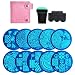 Biutee Nail Art Image Stamp Stamping Plates with Stamper,Scraper and Pack Bag