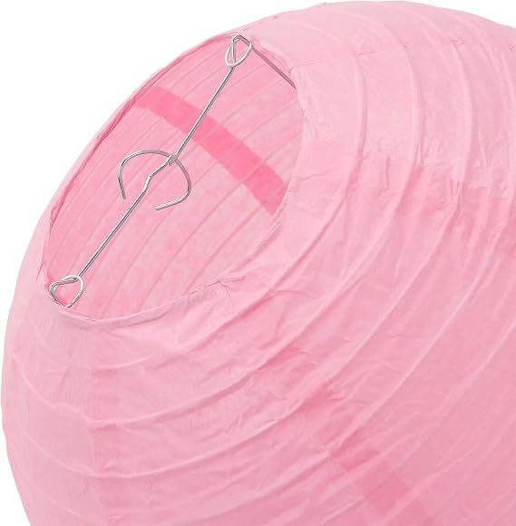 12 PCS 10 Inch Jellyfish Paper Lanterns Set, 6 Colors [Energy Class A]