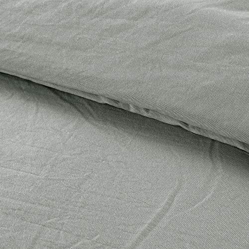 Modern Threads - Comforter Set - Down Alternative Brushed Microfiber - Elegant All Season Bedspread Set - Includes Comforter, Shams, & Decorative Pillow - Luxurious Bedding - Queen, Spa #TOP5