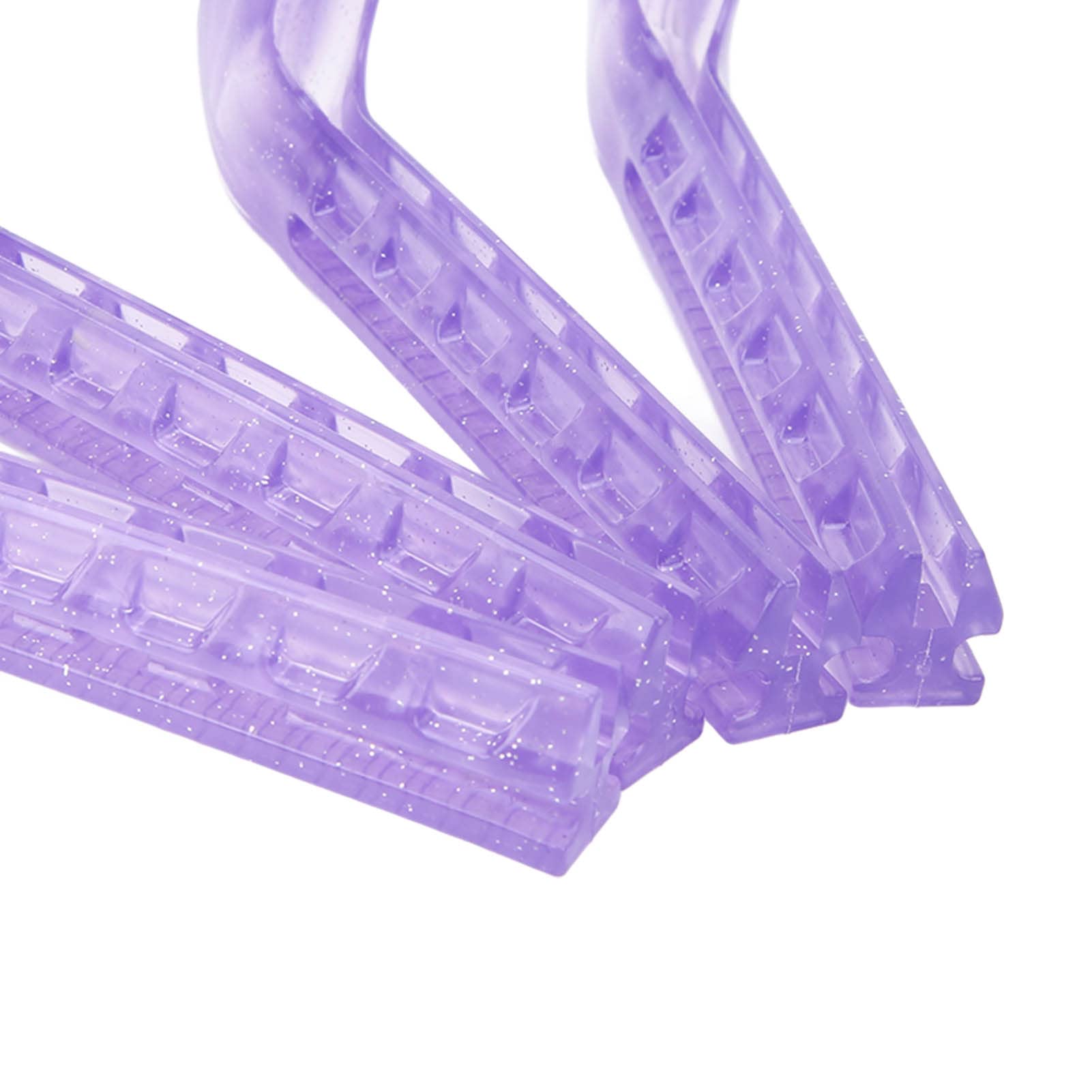 AUNMAS Couvre-lames de patins à glace, matériau en silicone réglable, facile à utiliser pour patins à glace