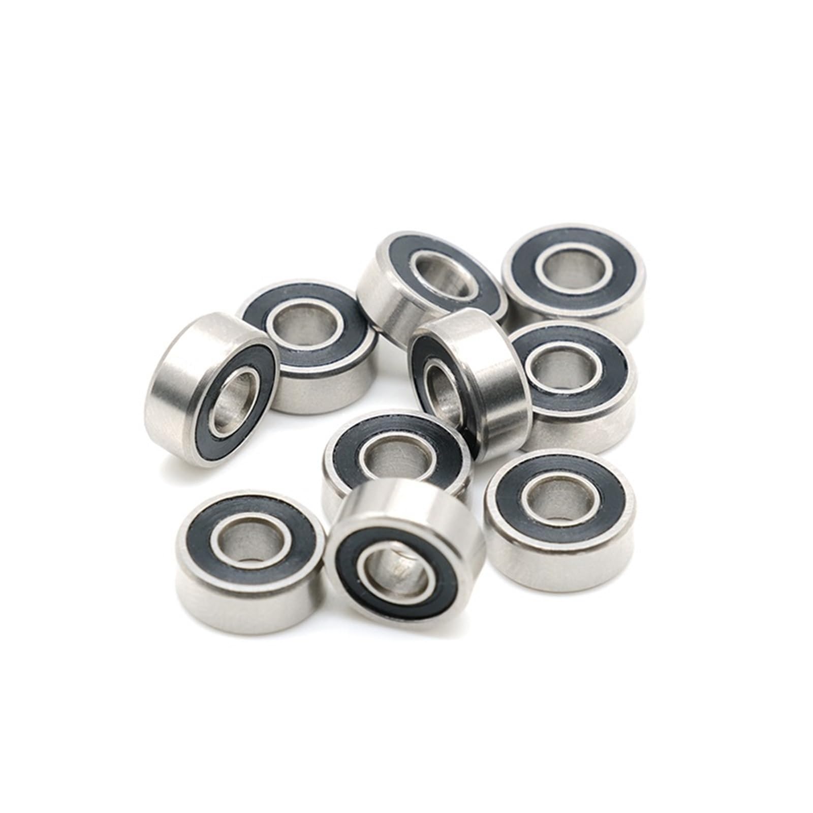 Roulements de précision S623 2RS 3x10x4 mm durables en acier inoxydable
