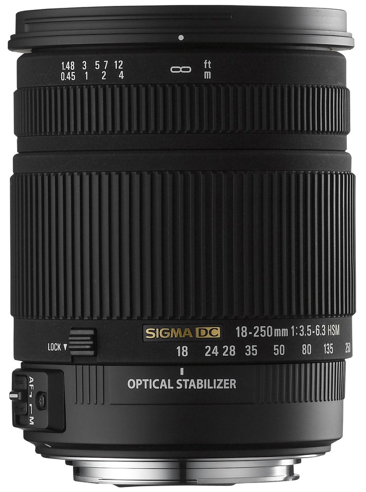 レンズ(ズーム) SIGMA DC 18-250mm 1:3.5-6.3 HSM Sigma 18-250mm f/3.5-6.3 DC HSM Optical Stabilised Lens for Sigma