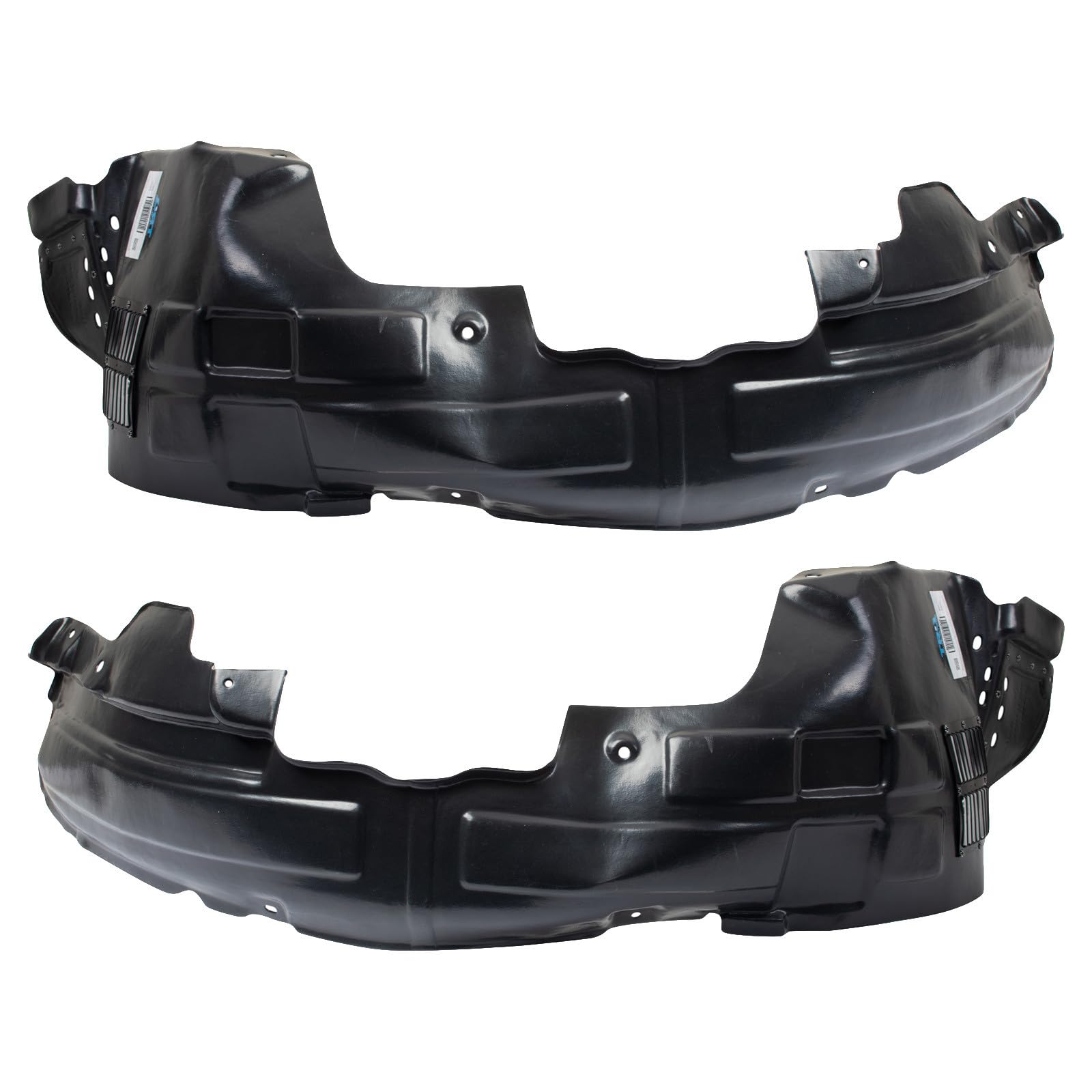 TRQ Front Inner Fender Liner Set | For 2011-2013 Kia Sorento KI1248117 KI1249117