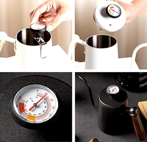 Miniatura 5 de Milk Frothing Thermometer for Coffee Chocolate Cappuccino Frothy Milk Foam Stainless Steel Thermometer Latte Art Pen Milk Thermometer
