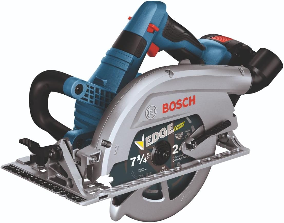 BOSCH GKS18V-26LB14 PROFACTOR 18V Blade-Left 7-1/4 In. Circular Saw Kit with (1) CORE18V 8 Ah High Power Battery