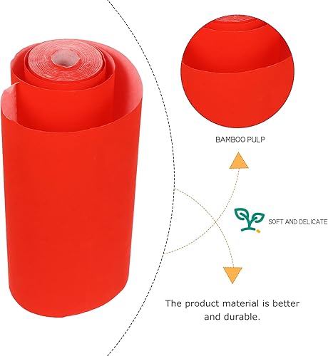 Miniatura 6 de Milisten 1 rollo de rollos de festival de primavera chino rollos de papel Xuan rojo en blanco primavera Festival Parejas Chun Lian papel para