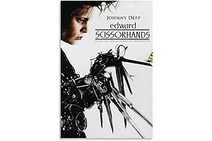 Surreal Edward Scissorhands Poster
