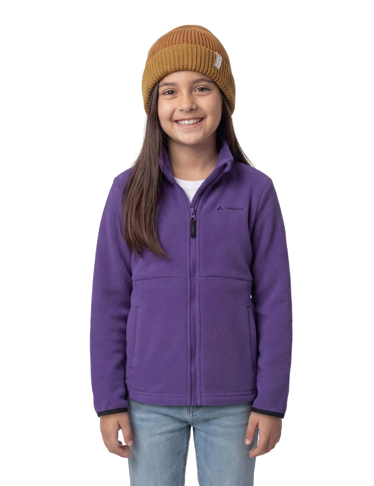 VAUDE Kids Pulex Jacket II - Chaqueta de forro polar infantil para deporte, vida cotidiana y tiempo libre, cálida y fácil de limpiar