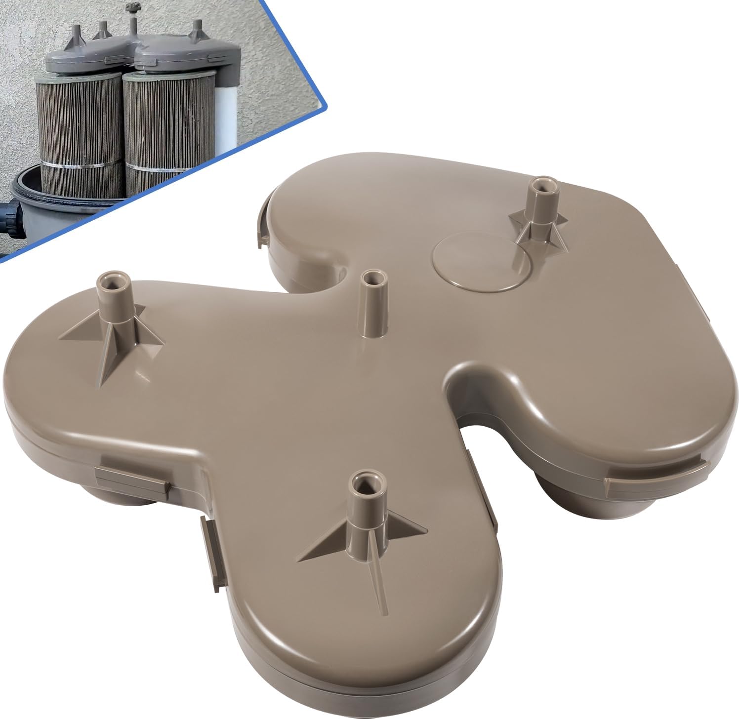 CX3030C Top Manifold Replacement Parts Fit for Hayward SwimClear Cartridge Filter Models C2030 C3030 C4030