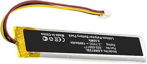 Miniatura 2 de Reemplazo de batería compatible con llaves Logitech MX, YR0073, 533-000177,