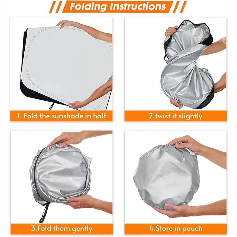 Parasole Per Parabrezza Auto - Pieghevole Per Suzuki Vitara 2020-2024, Accessorio Interno - Foto 6