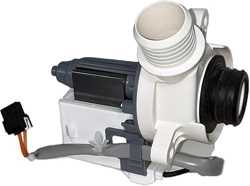 WH23X24178 WH23X28418 - Conjunto de bomba de drenaje de arandela, bomba de drenaje UCELICE compatible con lavadoras GEHotpoint que reemplaza a