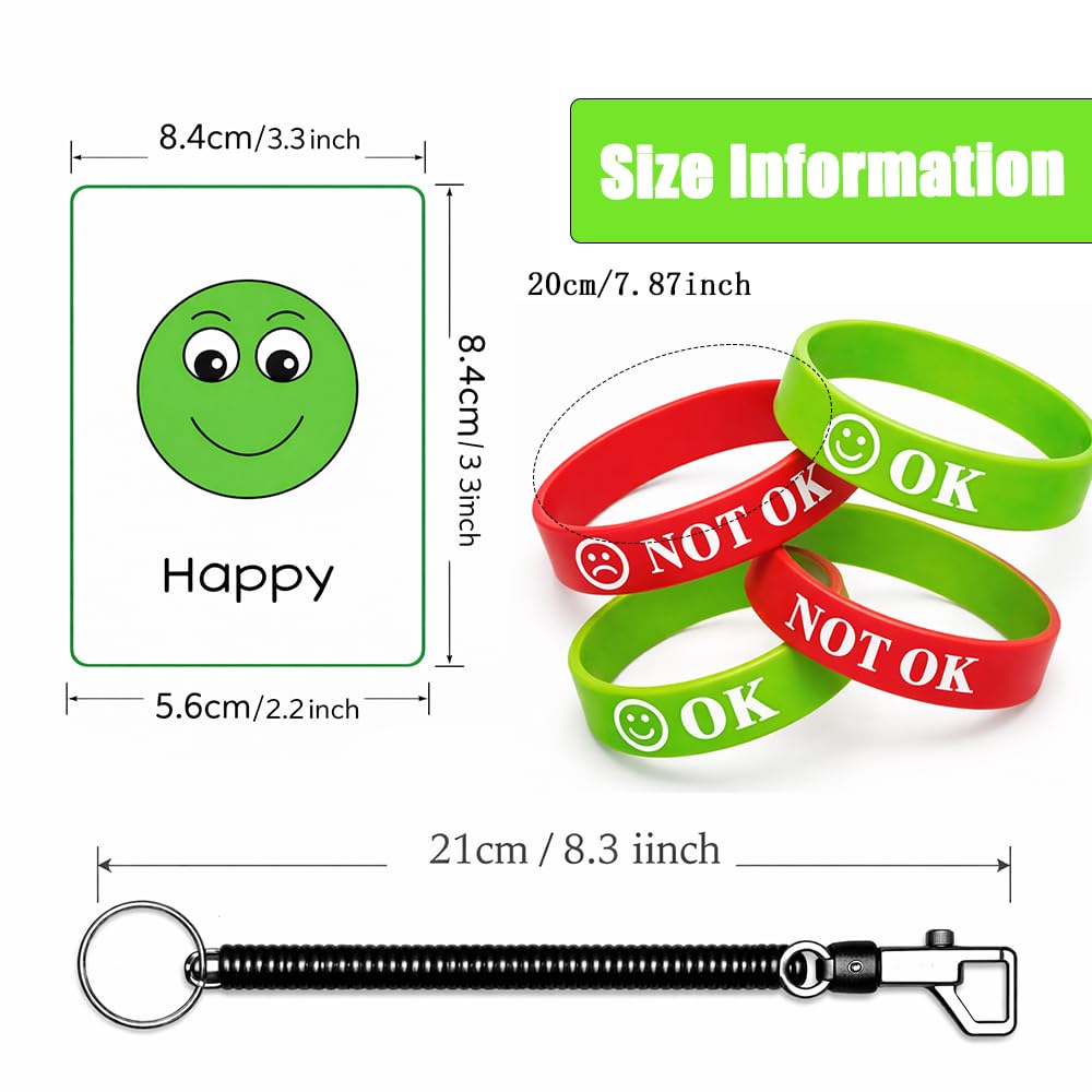Emotion Flash Cards with Mood Wristbands - Image 2