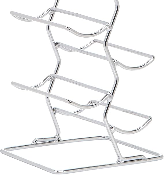 Amazon Basics Modern Style 12 Bottle Wine Rack 74cm Chrome