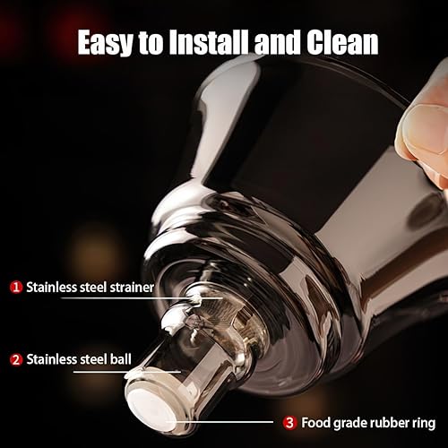 Miniatura 4 de Olla de té magnética de vidrio,Tetera de goteo Lazy Kungfu con infusor,Cubierta giratoria de desviación de agua magnética Tazón Tetera de vidrio