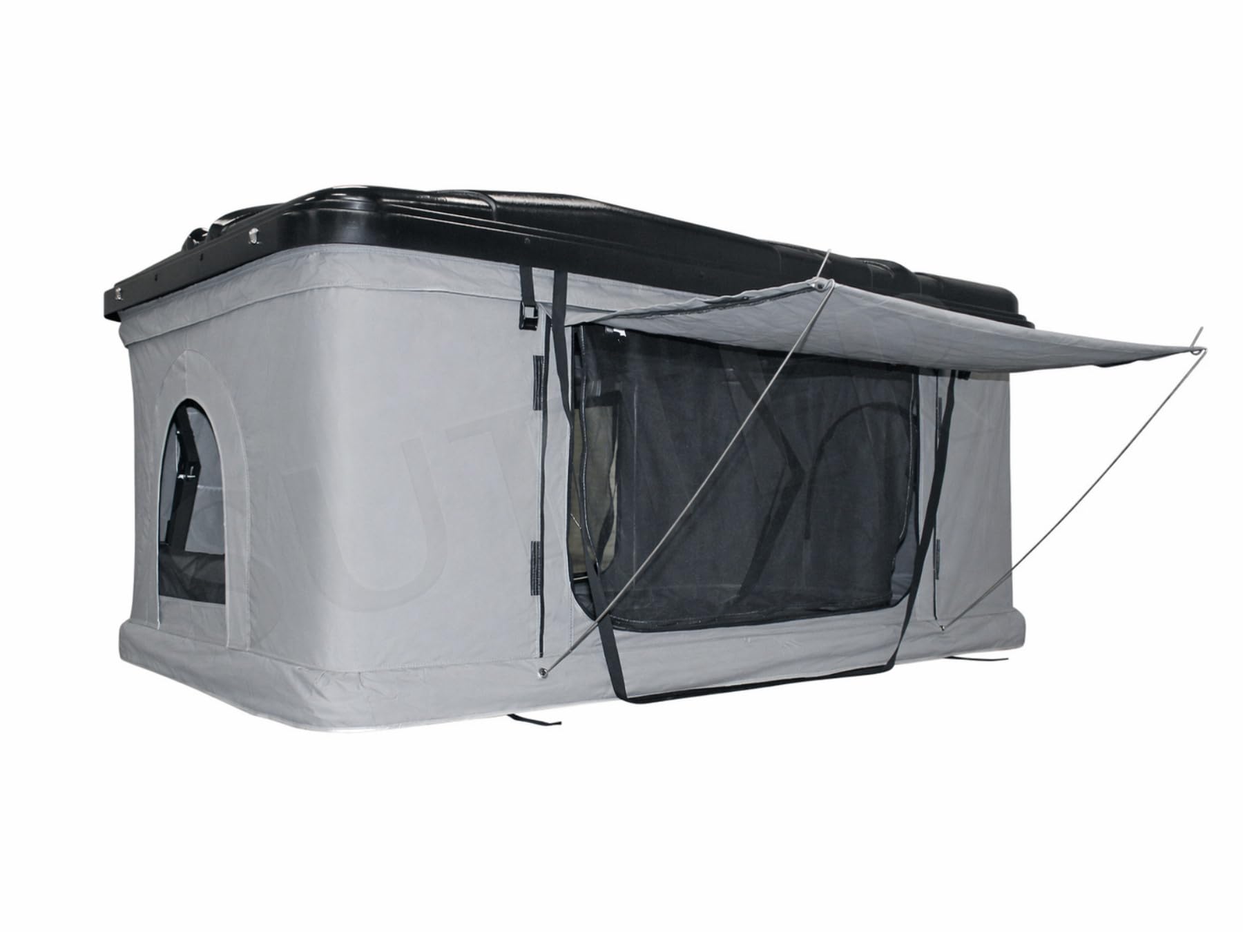 Hardtop Dachzelt (Hartschalen Universal-Dach-Zelt), wasserdichter lichtdichter Stoff 600D 230g/qm, Autodachzelt - Solange Vorrat reicht
