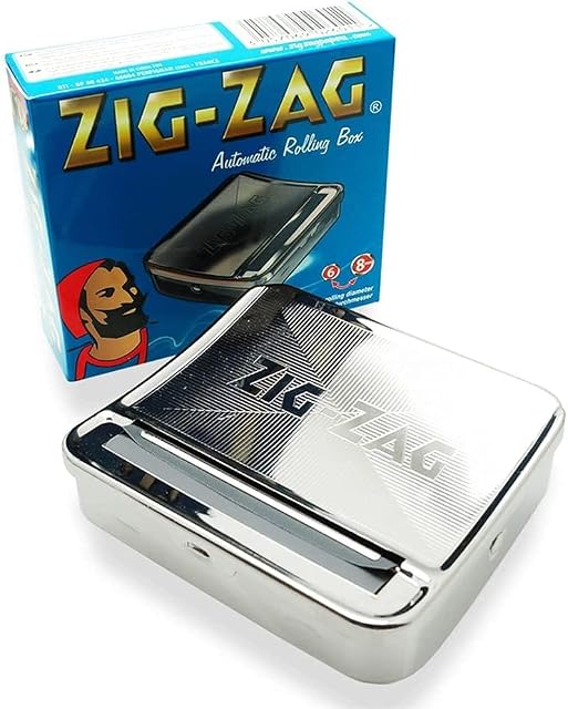 New Zig-ZAG Rolling Box for Slim Cigarette Rolling Machine for The Perfect Cigarette_UK