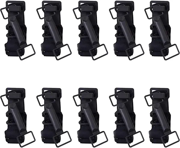 Tourniquets, 10Pcs First Aid Tourniquets, Outdoor Combat Hemostasis Kit for Camping, Outdoor, Emergency (Black)