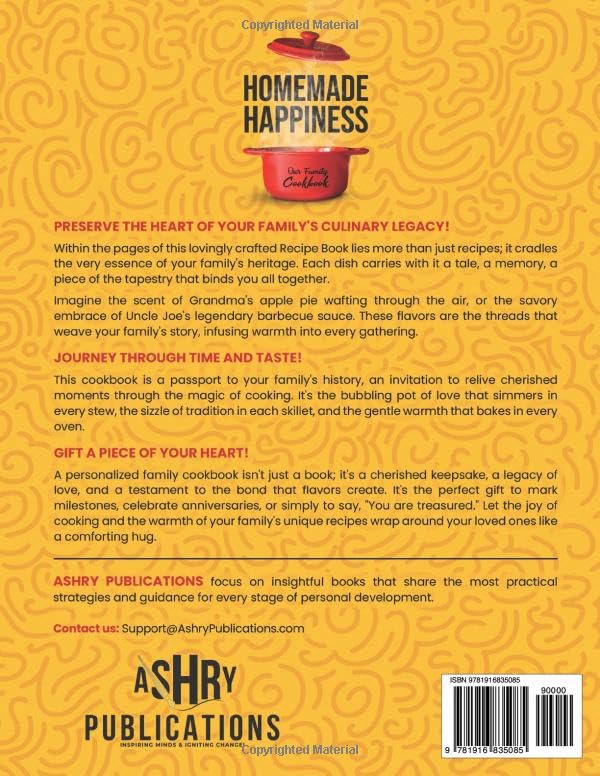 Homemade Happiness: Our Family Cookbook (Ashry Family Cookbook Series) image 3