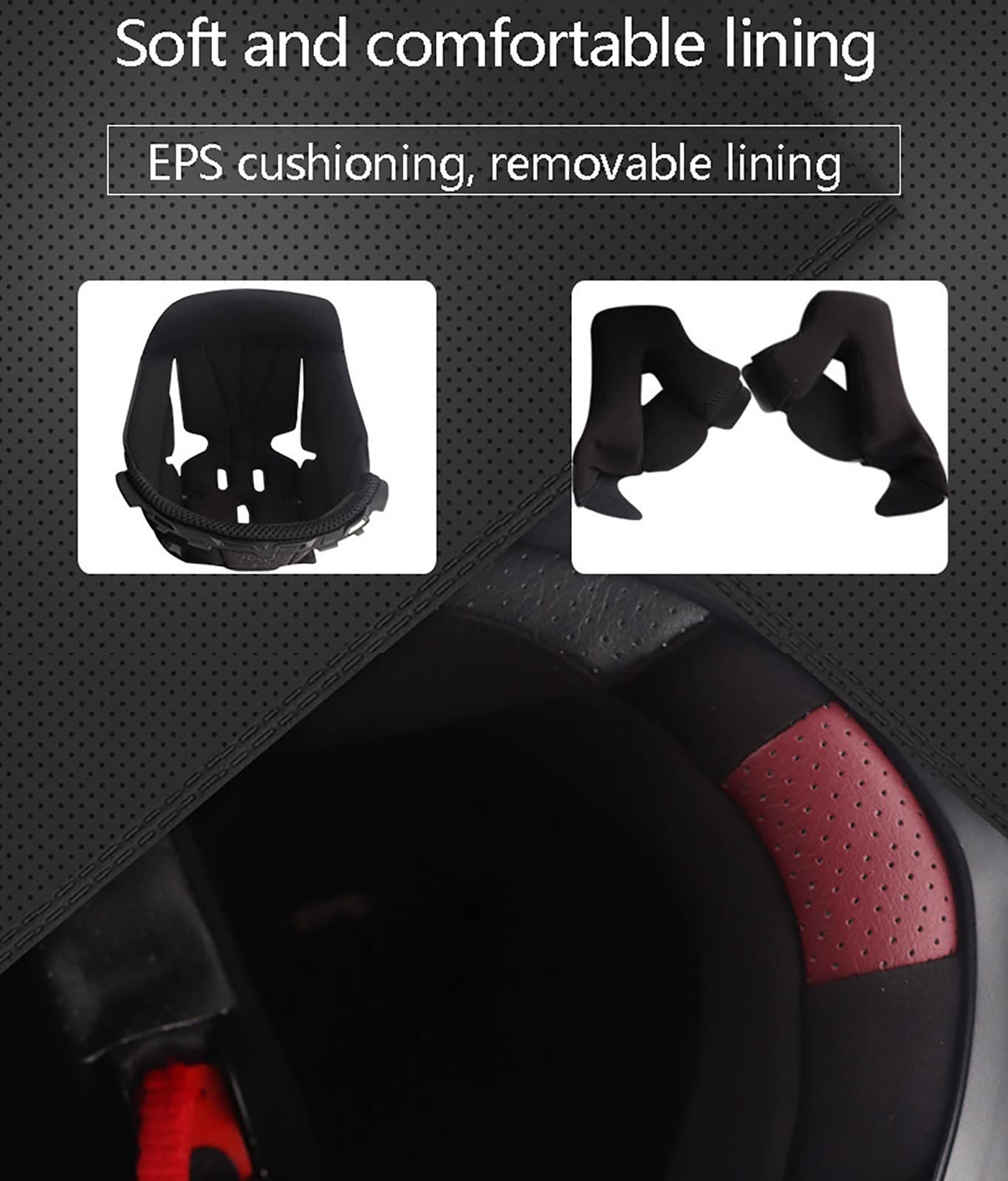 HZIH Casco De Moto Modular + Casco Abatible Integrado Bluetooth con Micrófono Incorporado Cascos Integrales Visera Doble Dot/ECE Homologado para Adultos Mujeres Y Hombres C,3XL=65-66cm