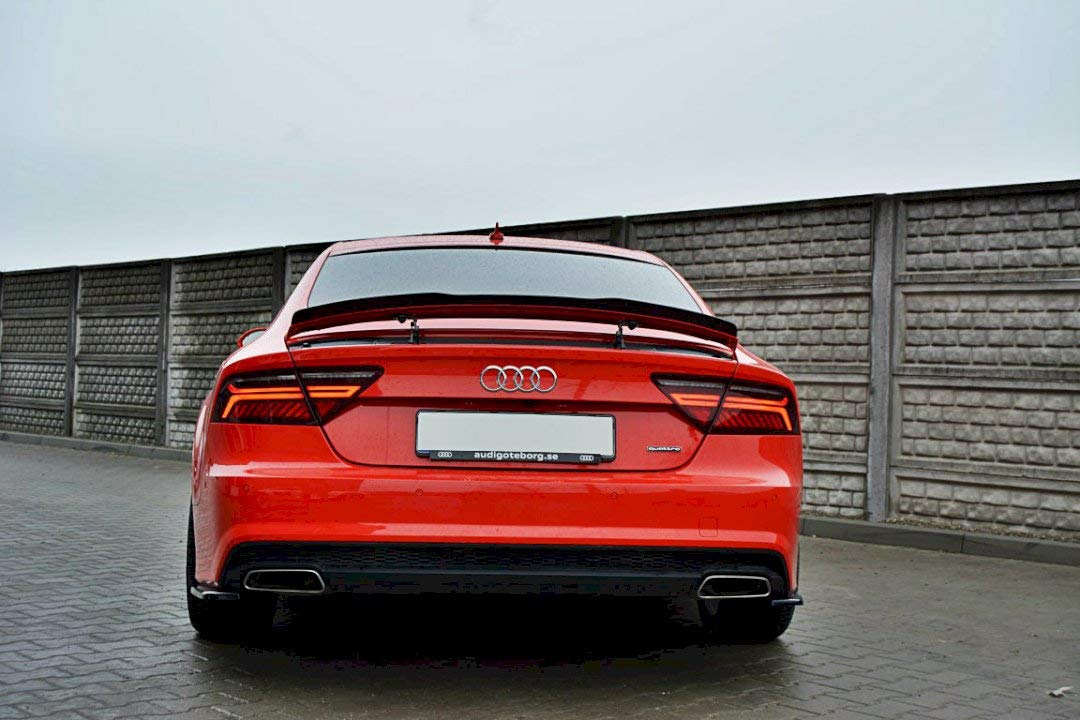 Maxton Design Spoiler Extension Wing Lip For Car Trunk