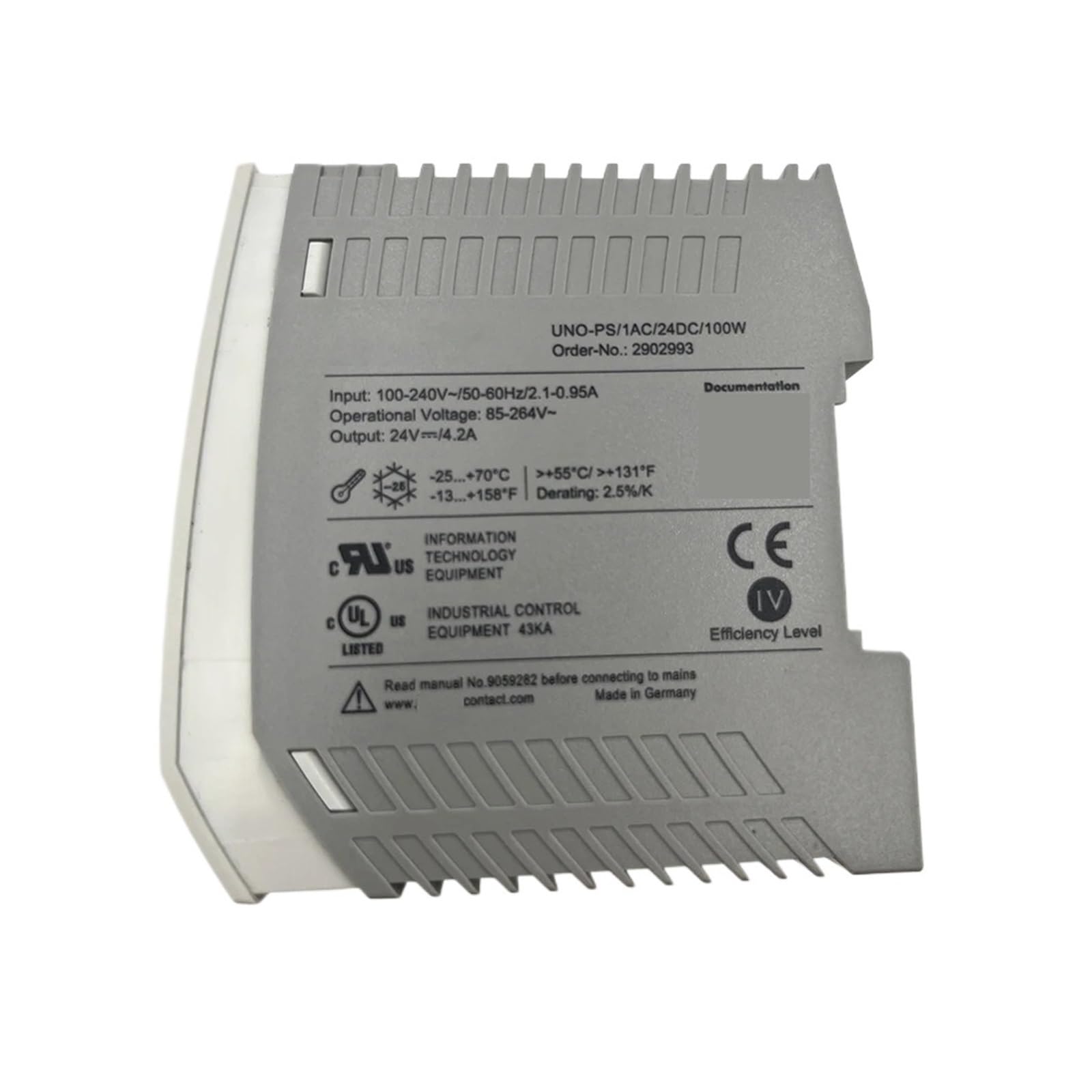 BACYDLPL 2902993 1PCS UNO-PS/1AC/24DC/100W Power Supply
