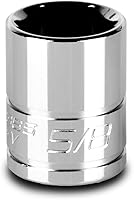 Vista 11 de Capri Tools Enchufe poco profundo de 1 pulgada, accionamiento de 3/8 pulgadas, 6 puntos, SAE