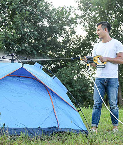 スマイル ポータブル高圧洗浄機 18V コードレス ハンディクリーナー 強度2段階切替 電池パック付き SE0001 5枚目