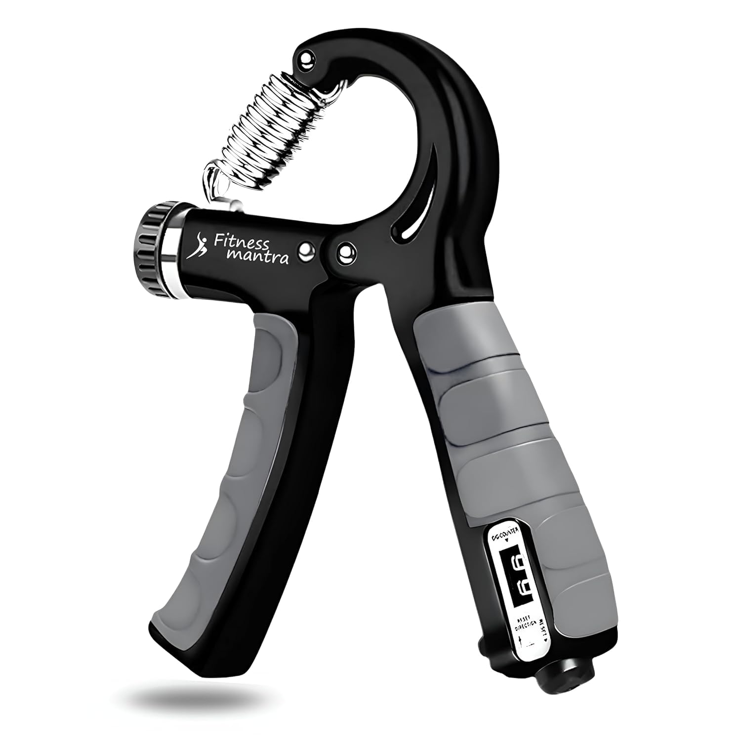 Counter 10KG To 60KG Weight Adjustable Professional Counter Hand Gripper for Men & Women | Counter Hand Grip|Finger Exerciser|Power Gripper|Black Color| (GREY) (B0DD43DF46) Amazon Price History, Amazon Price Tracker