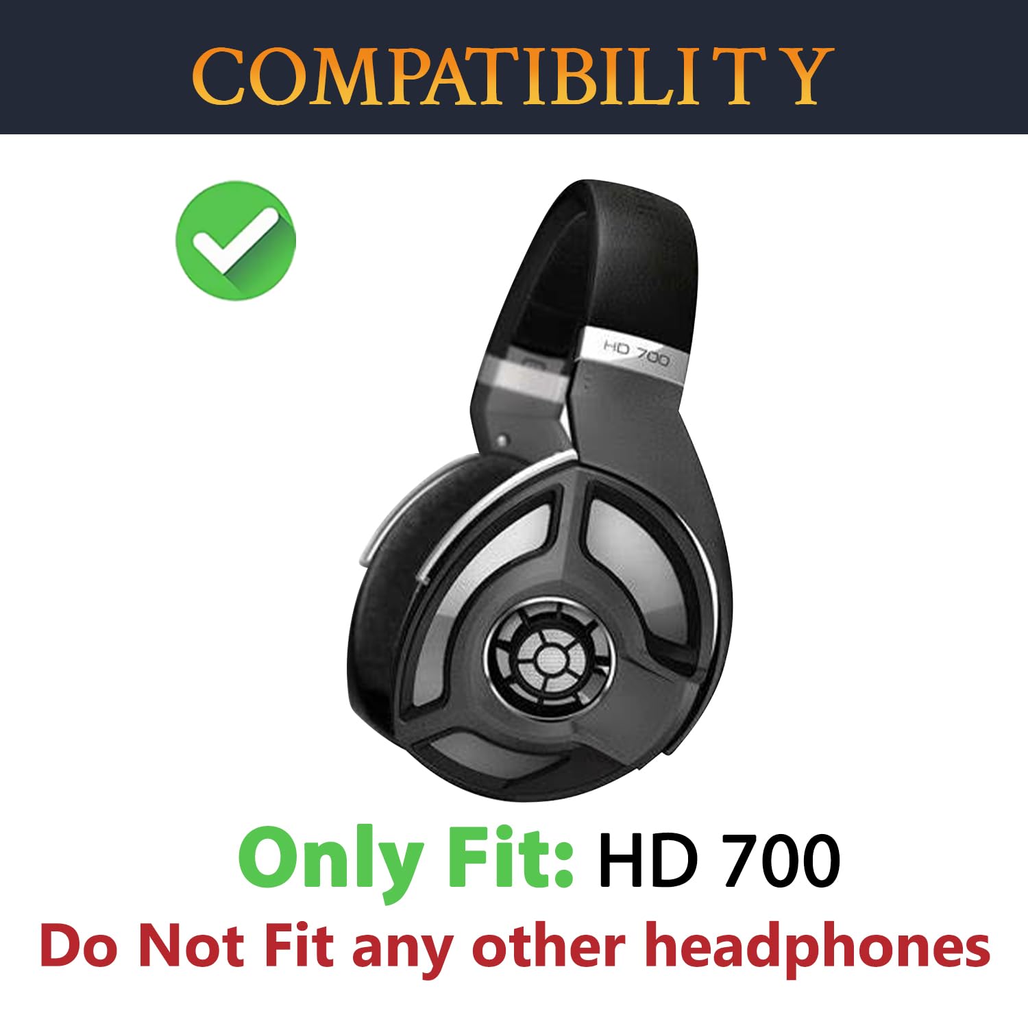SOULWIT Lammfell Ersatzpolster Ersatz Ohrpolster für Sennheiser HD700 HD 700 Kopfhörer, Polster mit langlebigem Mesh-Gewebe, Noise-Isolation-Gedächtnis-Schaumstoff