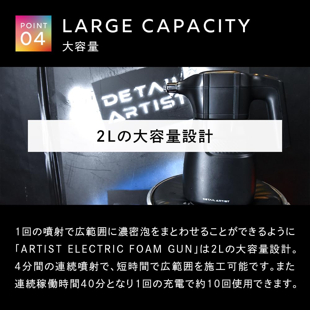 Amazon.co.jp: 【DETAIL ARTIST】Artist Electric Foam Gun 