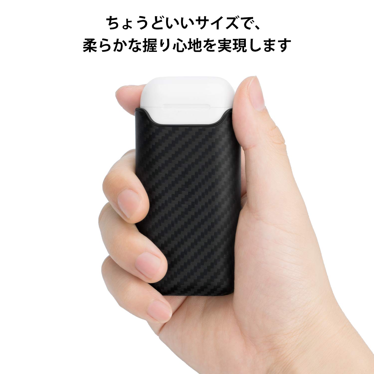 Amazon | 「PITAKA」AirPods 対応 ケース Air Pal モバイルバッテリー