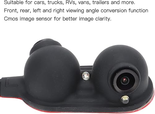 Miniatura 8 de Cámara de respaldo de montaje lateral, visión lateral de la puerta del automóvil, cámara de punto ciego, visión nocturna HD, IP68, reemplazo