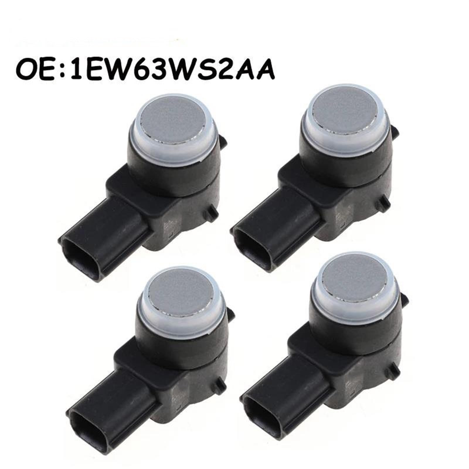 Alerte Sonore 4 Pièces 1EW63WS2AA 1EW63GW7AA 1EW63JSCAA 1EW63JSCAA Capteur De Stationnement PDC Ultrasons Radar De Recul Sirène Sonore pour Jeep Radar Recul pour Voiture