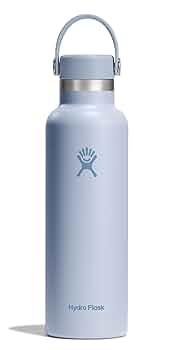 弁当箱・水筒 Herlipto Hydro Flask Drink Bottle 21oz Hydro Flask - 21 oz Standard Mouth with Flex Straw Cap – The