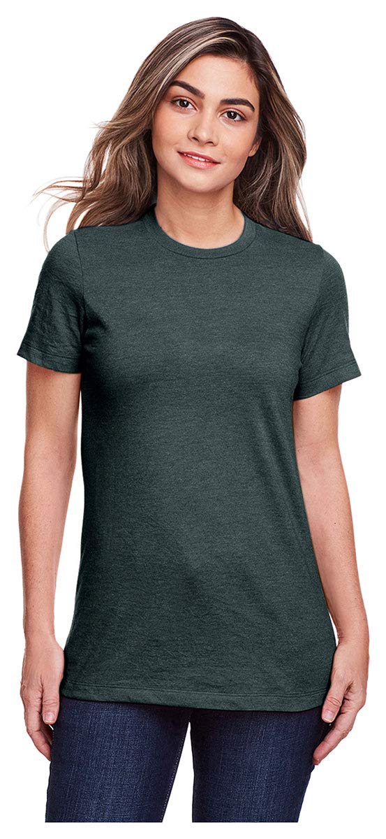 Gildan Women's Steel Blue Softstyle® Cvc T-Shirt M
