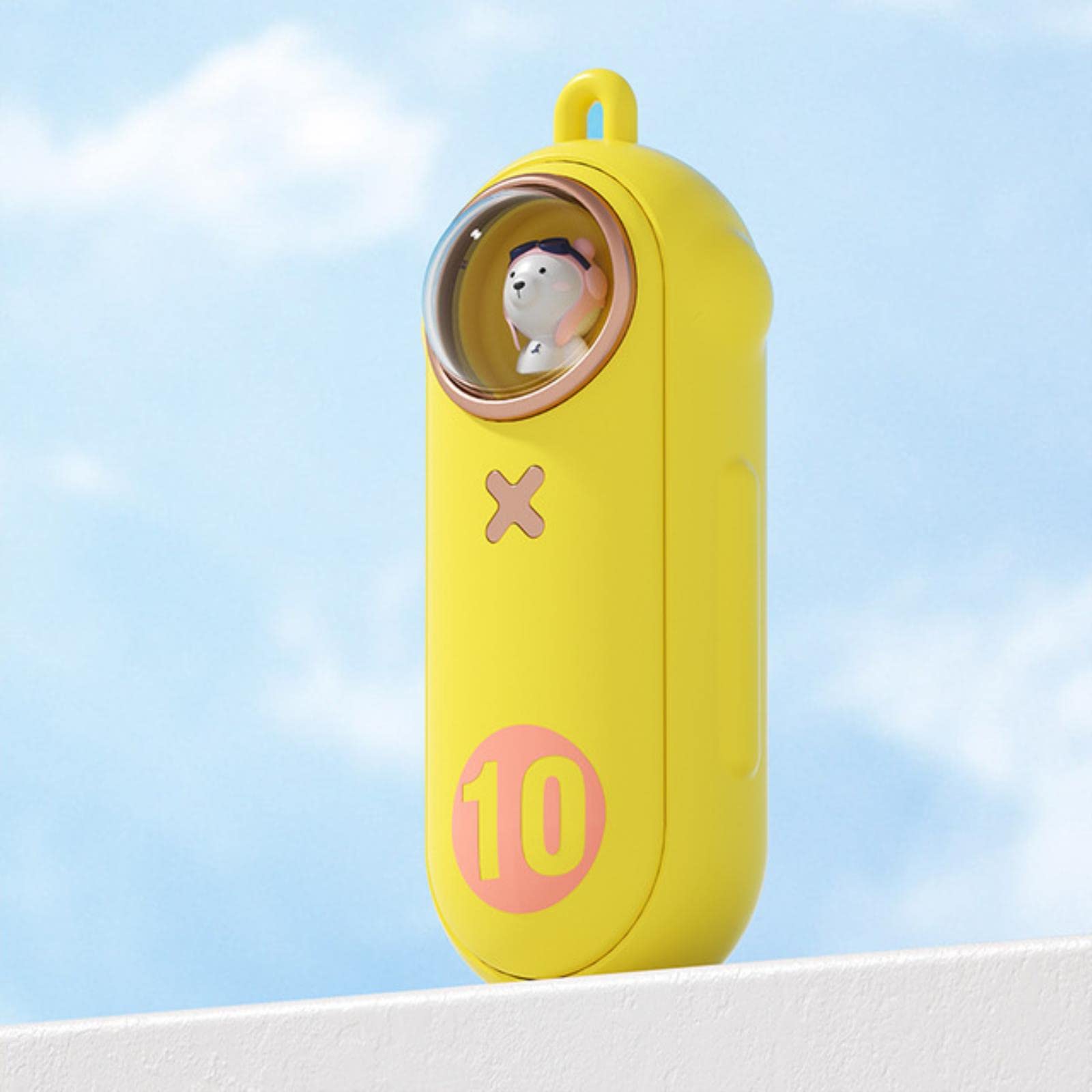 Calentador de manos portátil para excursiones de invierno y batería USB recargable