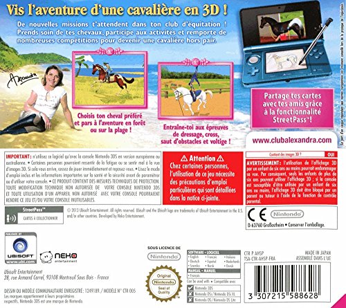 Alexandra Ledermann 3d 3ds - vue 6