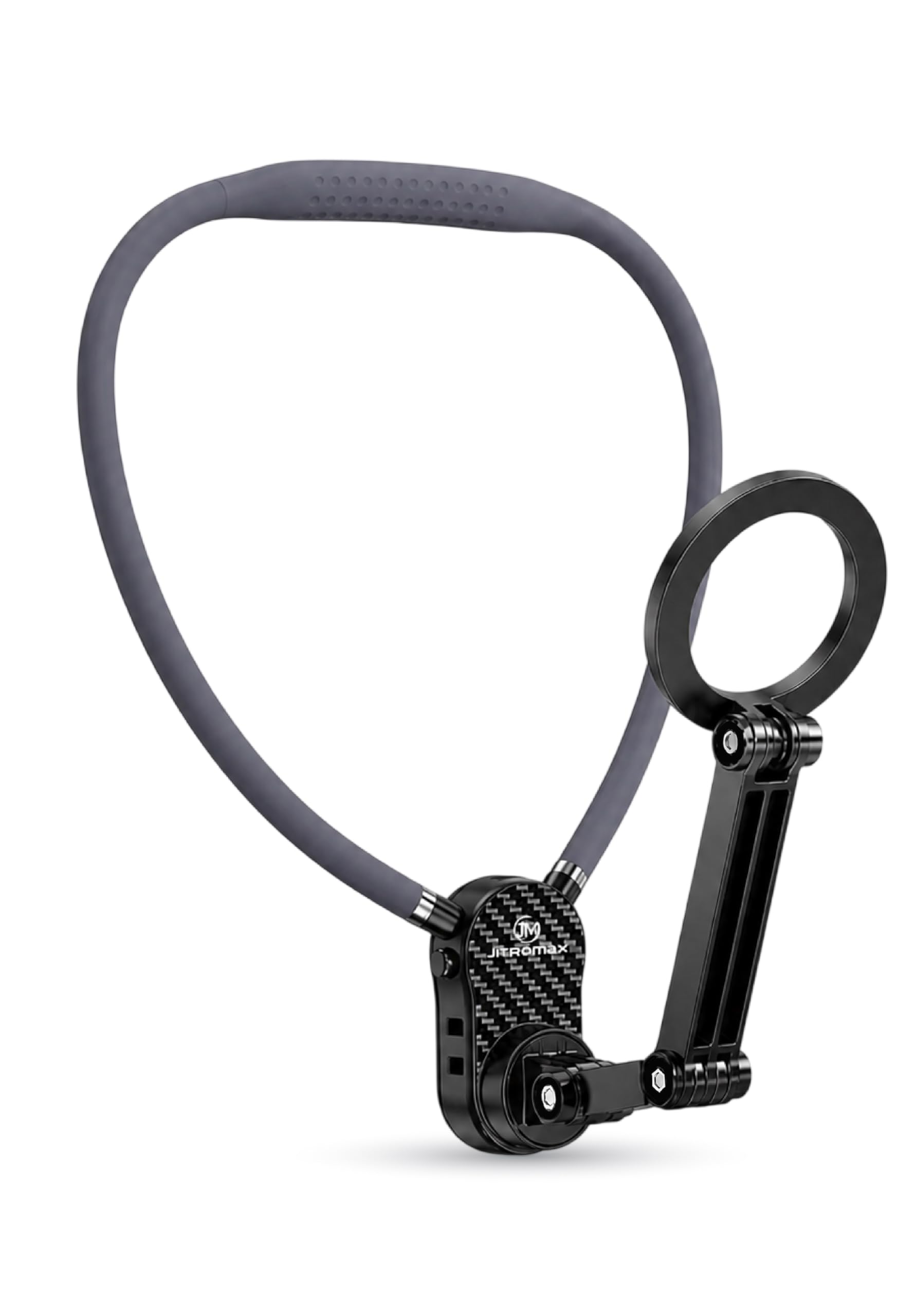 Magnetic Neck & Chest Phone Mount with hands-free design for recording, calls & vlogging. Anti-shake strap with safety lanyard, compatible with Magsafe and Non-magsafe devices for POV filming-image-18